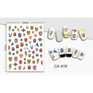 3D Nail Stickers - CA-418